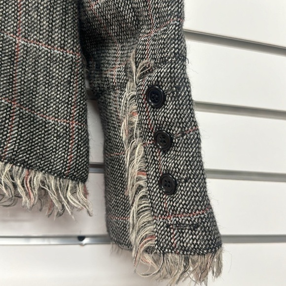 Harve Benard‎ by Benard Hultzman  vintage wool zip-up blazer women’s size 16 - Picture 6 of 7